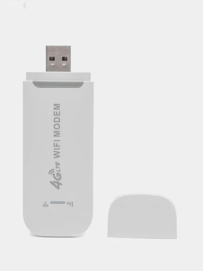 USB модем с SIM-картой и точкой доступа Wi-Fi 4G LTE — миниатюра 3