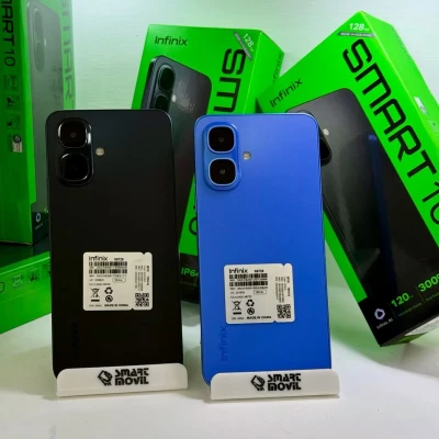 Infinix Smart 10 6/64gb black 5200Мач — миниатюра 2