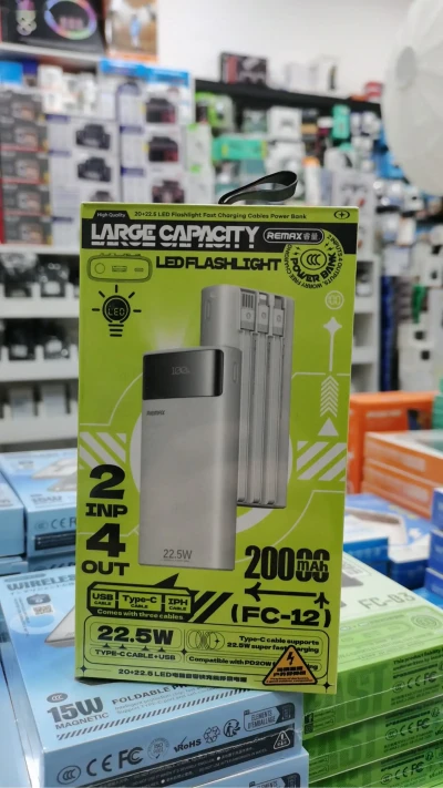 Внешний аккумулятор Remax FC-12 20000mAh 22.5W