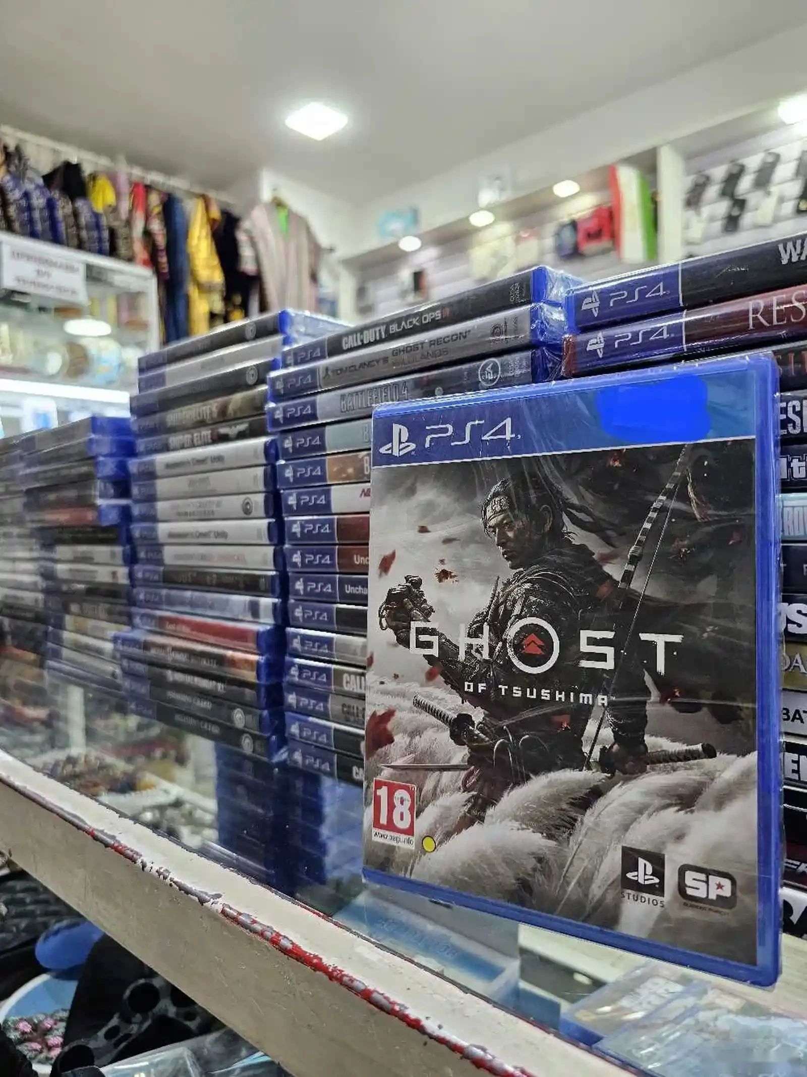 Игра Ghost of Tsushima playstation 4