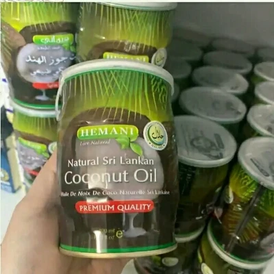 Кокосовое масло для волос Hemani Natural Coconut Oil
