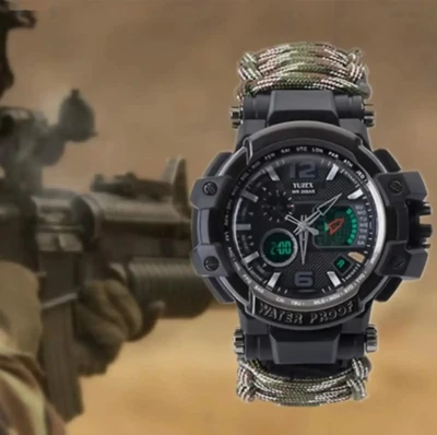Многофункциональные тактические часы Yuzex Tactical Gear — миниатюра 5
