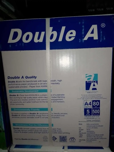 Бумага А4 Double 80гр — миниатюра 3