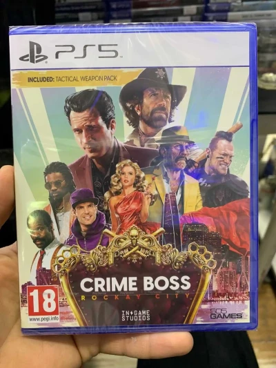 Диск Crime Boss Rockay City для PS5