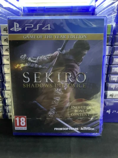 Диск Sekiro Shadows Die Twice для PlayStation 4