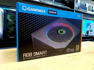 Блок питания GameMax 1050W 80 Plus Gold — миниатюра 2