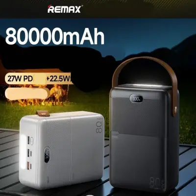 Внешний аккумулятор повербанк 80000mAh Remax