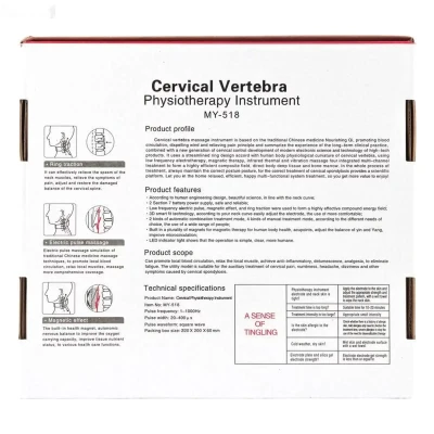 Импульсный массажер Cervical Vertebra MY-518 — миниатюра 6