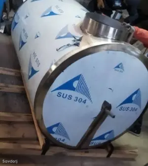 Бочка из нержовеющей стали 1000л.