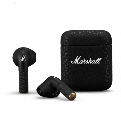 Беспроводные наушники Marshall Minor IV, чёрный Оригинал — миниатюра 2