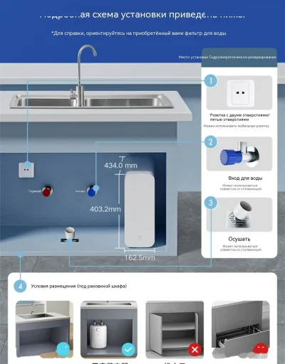 Очиститель воды Xiaomi Mijia Water Purifier 1000G