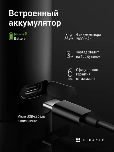Электрический штопор Xiaomi Circle Joy Samurai