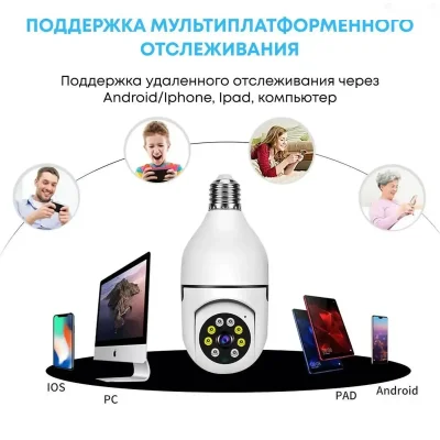 Умная камера WiFi, 4МП
