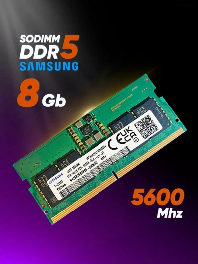 Оперативка Samsung SO-DIMM DDR5 5600MHz 8GB