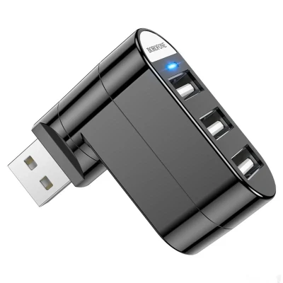 USB разветвитель Borofone DH3 — миниатюра 2