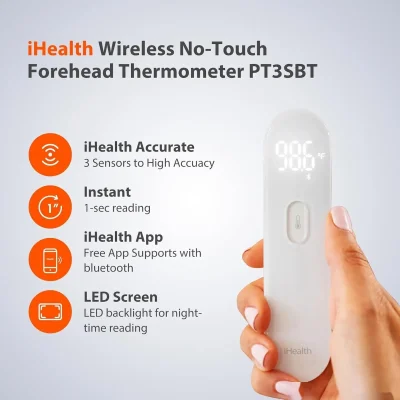 Бесконтактный термометр Xiaomi iHealth PT3 — миниатюра 4