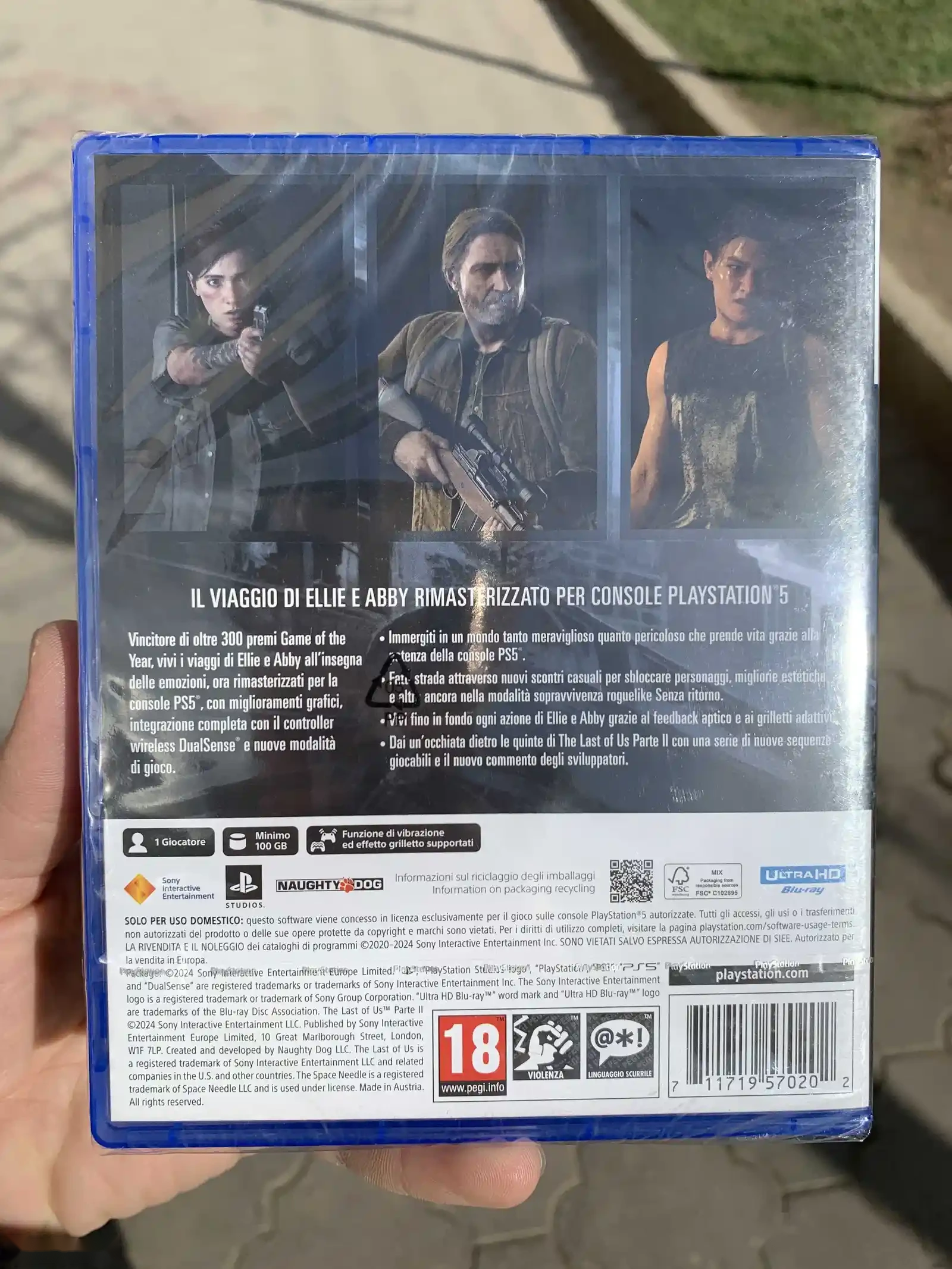 Игра The Last of Us Part 2 Remastered для Play Station 5 — миниатюра 2