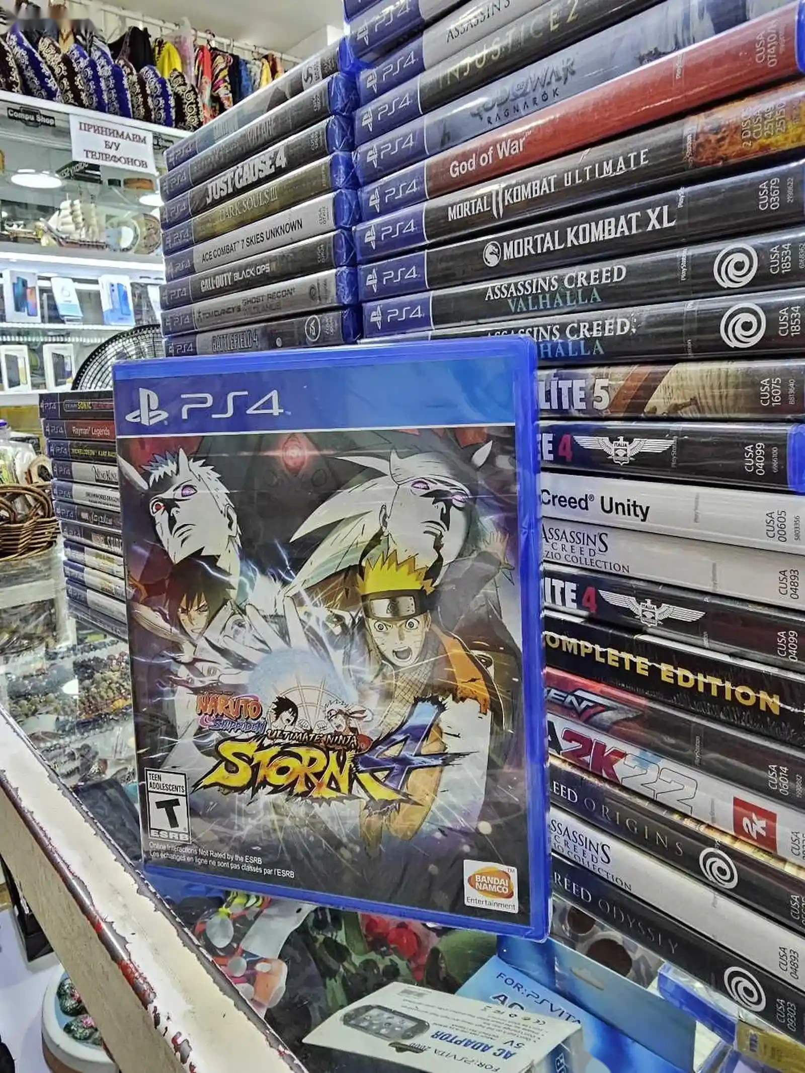 Игра Naruto storm на Playstation 4