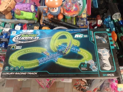 Игровой набор Rapid World RC racing