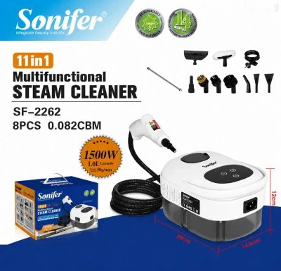 Многофункциональный пароочиститель 11В1 Sonifer
