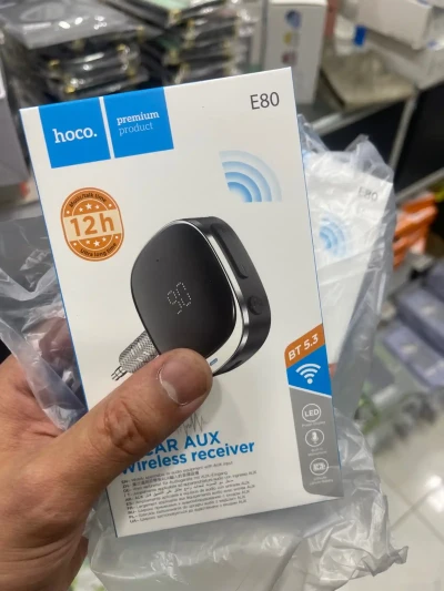 Ресивер Bluetooth FM transmitter Hoco E80