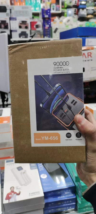 Внешний аккумулятор Power Bank YM-656 90.000 mAh