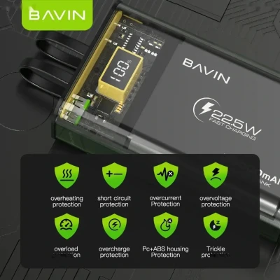 Внешний аккумулятор Power Bank BAVIN PC1003S 20000mAh — миниатюра 4