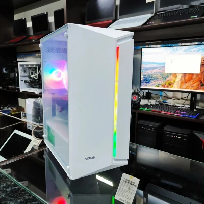 Игровой Компьютер Vision Rgb White Core i5 Ram 8Gb ssd 128gb Gtx 650ti