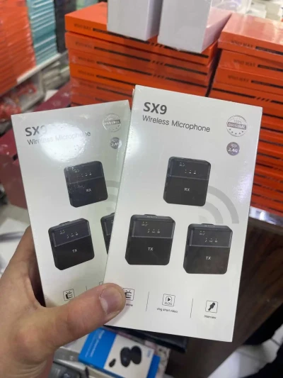 Микрофон петличный Wireless Microphone SX9 петличка беспроводной