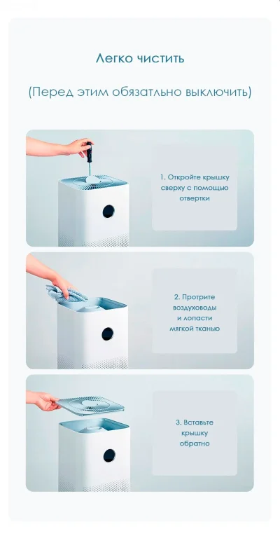 Очиститель воздуха Xiaomi Smart Air Purifier 4 Pro — миниатюра 12