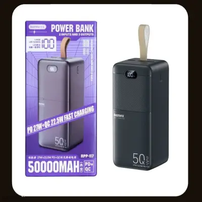 Внешний аккумулятор повербанк 50000mAh Remax