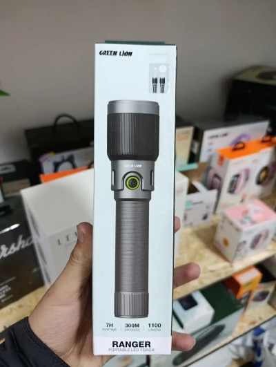 Фонарик Green lion Ranger Portable LED Torch 3000 mAh