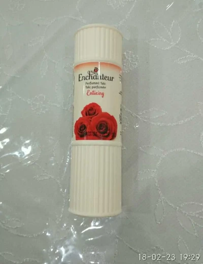 Парфюмированный Тальк Enchanteur Rose Enticing — миниатюра 3