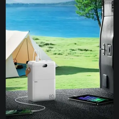 Внешний аккумулятор повербанк 80000mAh Remax