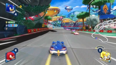 Игра Sonic All stars Racing для Playstation 3 — миниатюра 3