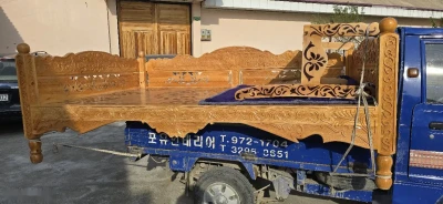 Тапчан со скамейками