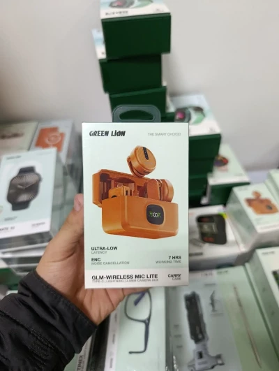 Беспроводной микрофон Green Lion GLM-Wireless Mic Lit with Type-C & Lightning Ca