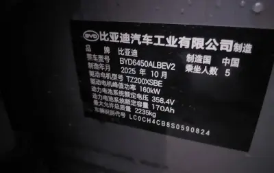 BYD Sea Lion 06, 2025