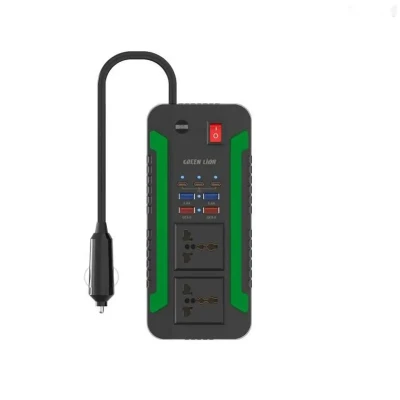 Автомобильный инвертор Green Lion Spark 300 Power Inverter 300W черный