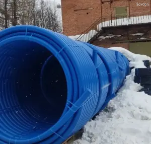 Қубурҳои полиэтилени D110мм