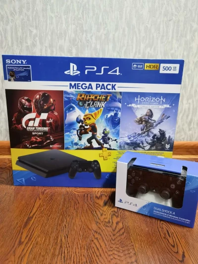 Игровая приставка Sony Playstation 4 slim mega pack