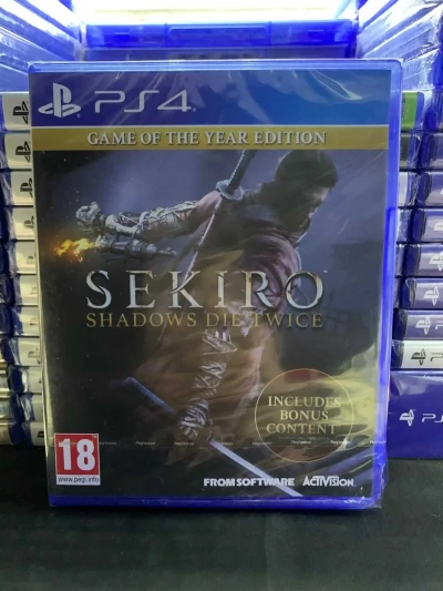 Диск Sekiro Shadows Die Twice для PlayStation 4