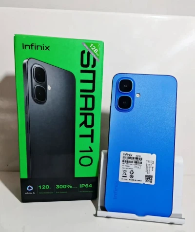 Infinix Smart 10 6/64gb black 5200Мач