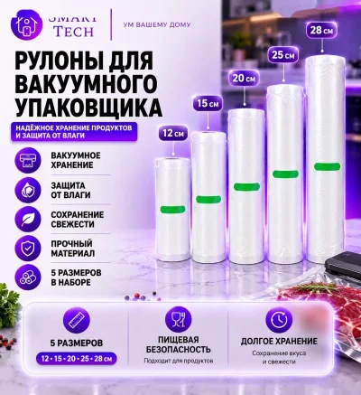 Набор рулонов для вакууматора