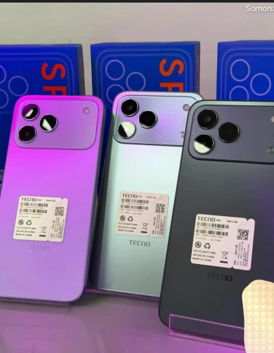 Теcно sраrк 50 4+4/8/128гб 6700Maч Purple — миниатюра 2