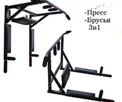 Настенный Турник 3В1 — миниатюра 6