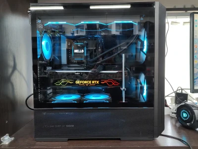 Персональный компьютер Lian-li AMD RYZEN 9-7900X RAM 32GB/RTX5080 16GB — миниатюра 4