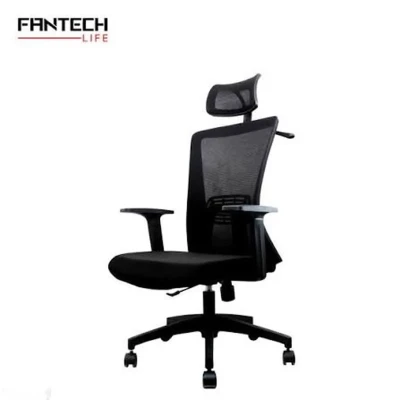 Компьютерное кресло Fantech OC-A258 с сетчатой спинкой и подголовником — миниатюра 5