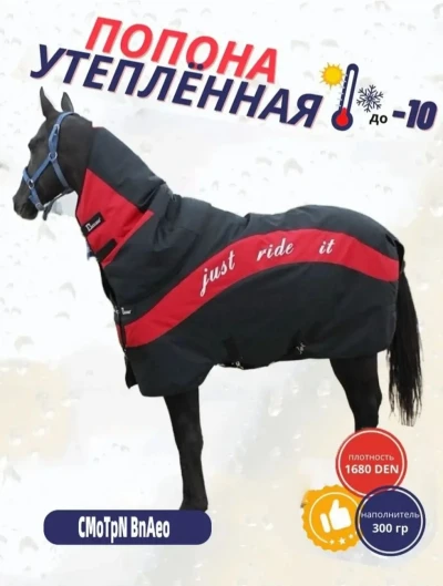 Попона для лошадей — миниатюра 2