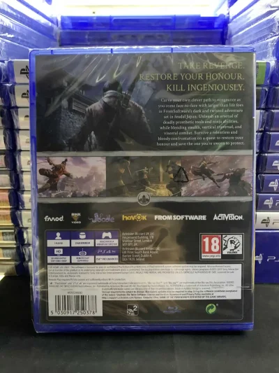 Диск Sekiro Shadows Die Twice для PlayStation 4 — миниатюра 2